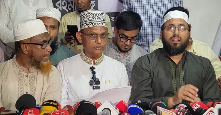 জামায়াত প্রার্থীদের প্রেস ব্রিফিং